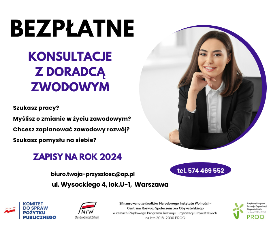 Bezpłatne doradztwo zawodowe